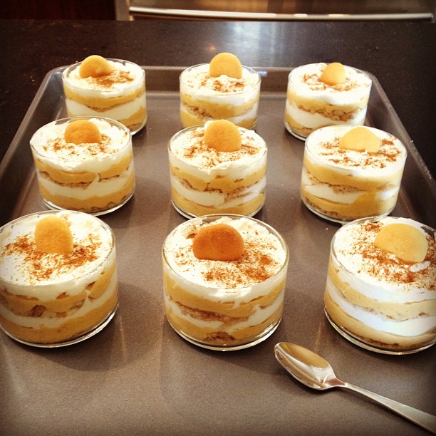 pumpkin mousse parfait - Nov 2012